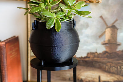 Potions Class Cauldron Planter With Drip Tray | 3D Printed