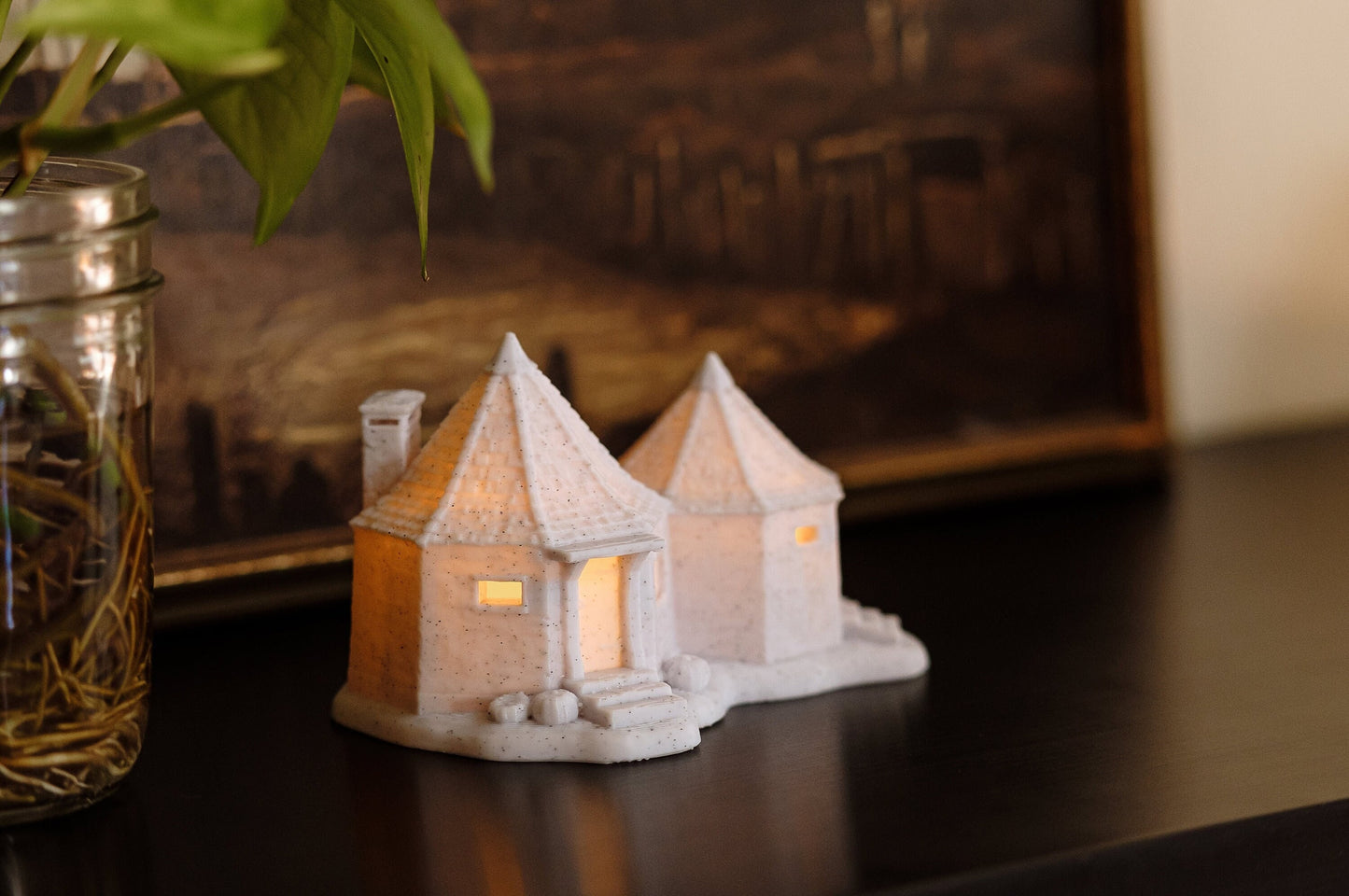 Haggard Gamekeeper’s Hut - Small Flickering 3D Printed Accent Lamp
